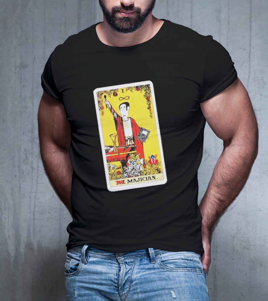 Kurious The Magician Tarot Card I Infinity T-Shirt