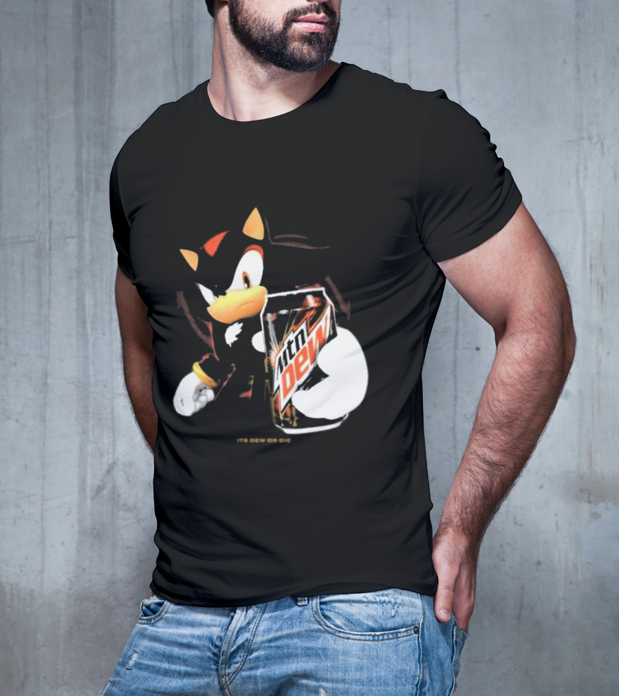 Mamono World Code Ultimate Its Mtn Dew Or Die Featuring Shadow T-Shirt