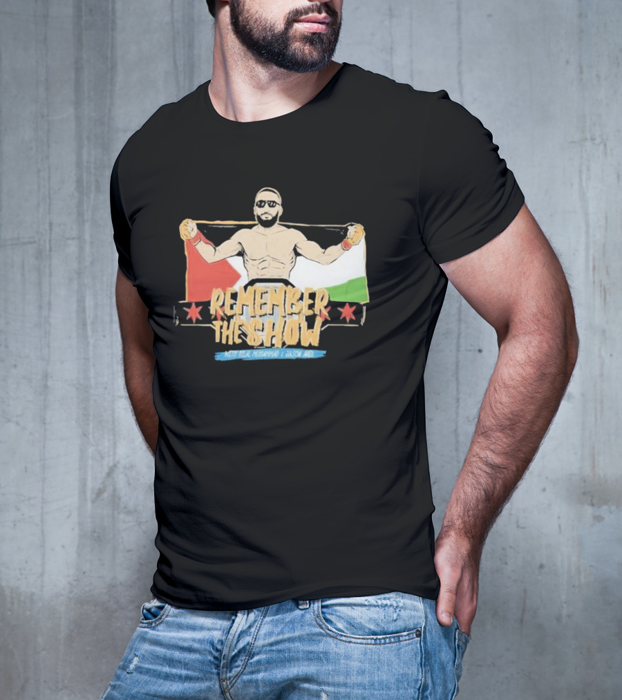 Remember The Show Bilal Muhammad And Jason Anik T-Shirt