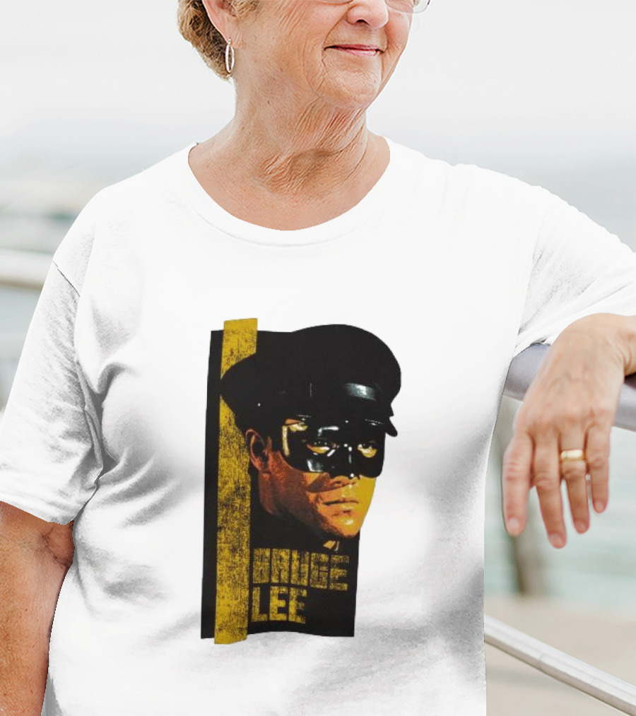 Bruce Lee Green Hornet Masked T-Shirt