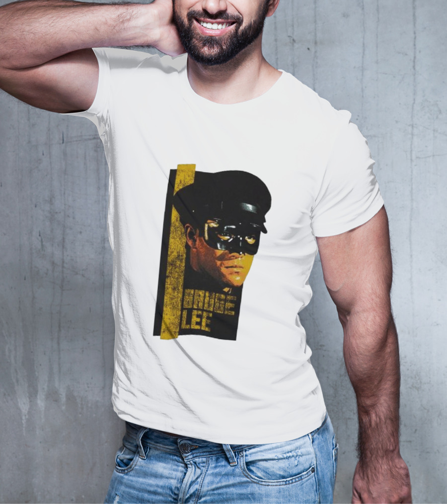 Bruce Lee Green Hornet Masked T-Shirt