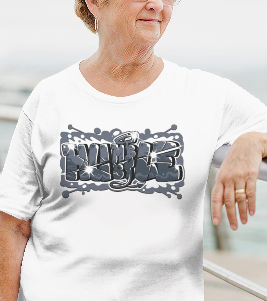 Humbled Hustles Dunkare Low Diffused Blue 11s T-Shirt