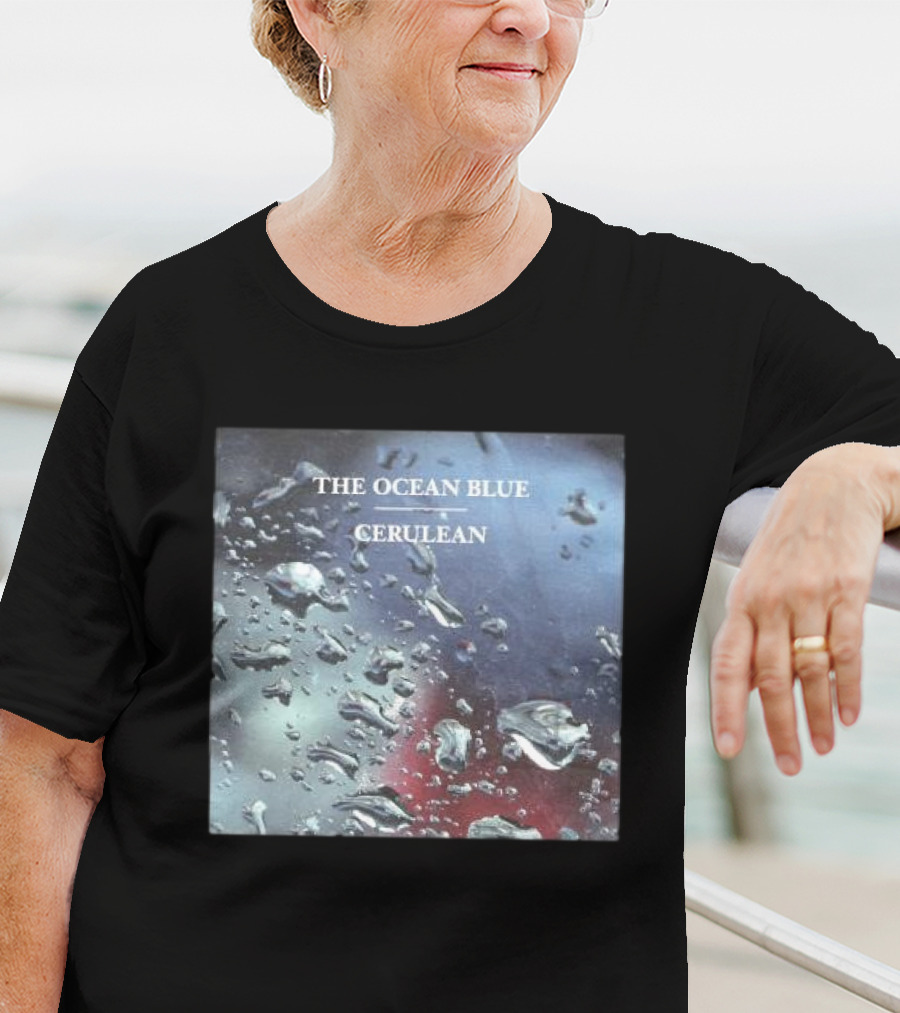 THE OCEAN BLUE CERULEAN Rainwater Reflection T-Shirt