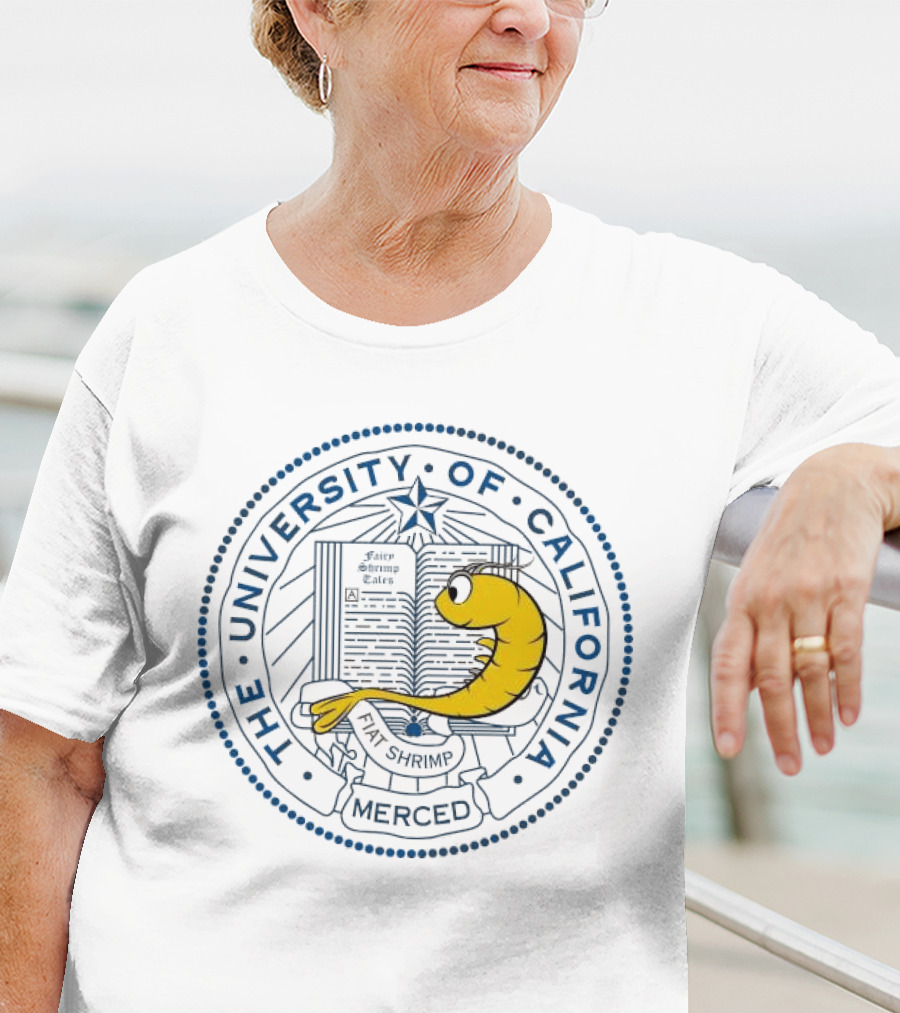The University Of California Fiat Shrimp Merced Seal T-Shirt