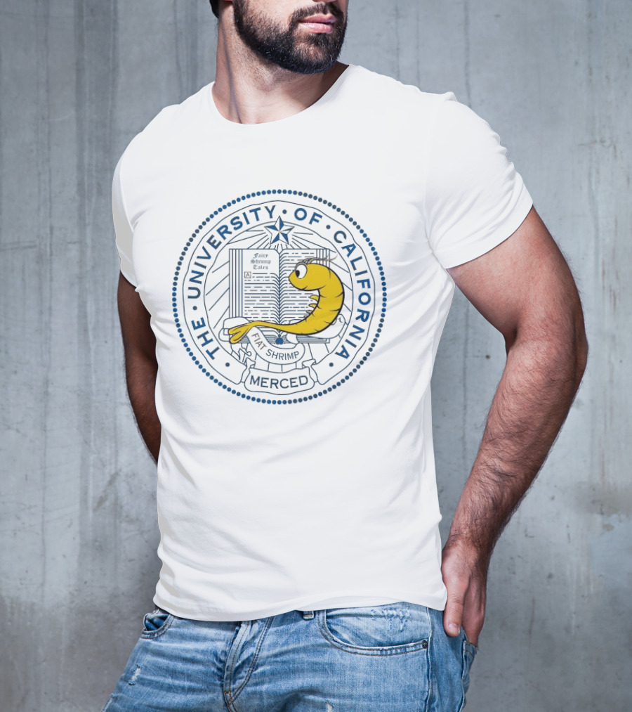 The University Of California Fiat Shrimp Merced Seal T-Shirt