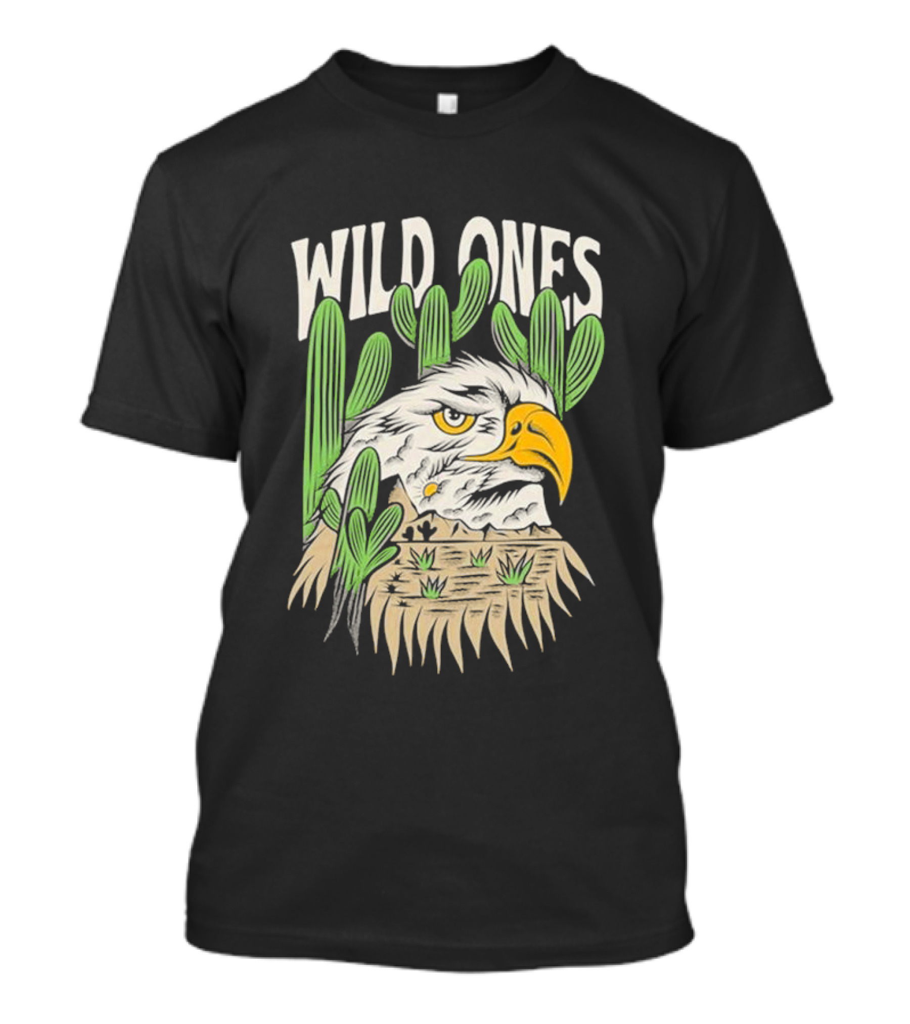 Wild Ones Eagle Desert Landscape T-Shirt