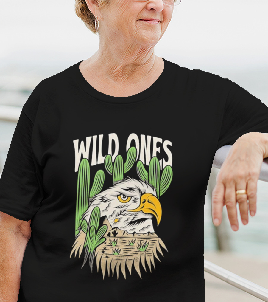 Wild Ones Eagle Desert Landscape T-Shirt