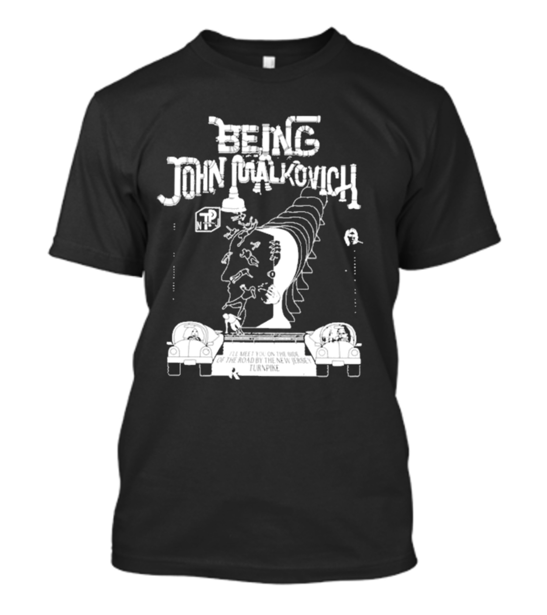 Brain Dead X Being John Malkovich New Jersey Turnpike T-Shirt