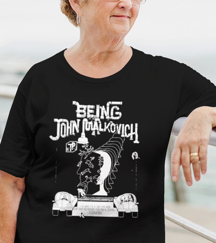 Brain Dead X Being John Malkovich New Jersey Turnpike T-Shirt