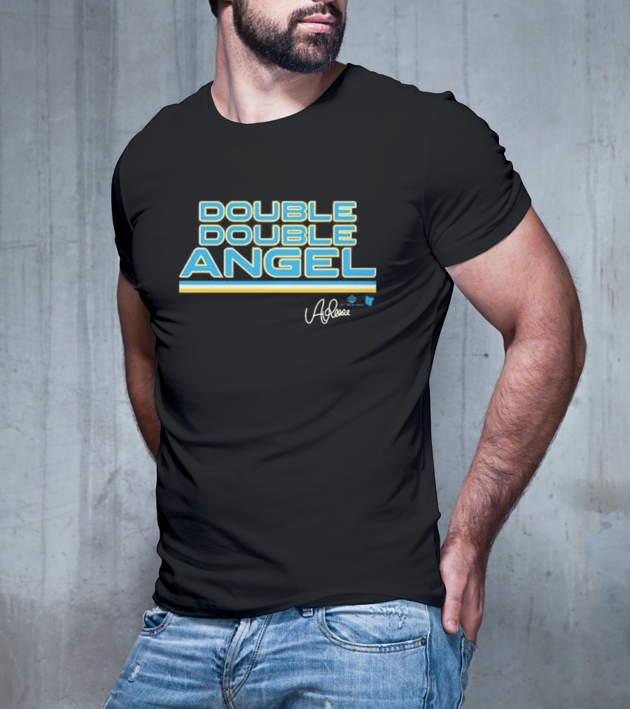Double Double Angel Chicago Women Basketball Angel Reese T-Shirt