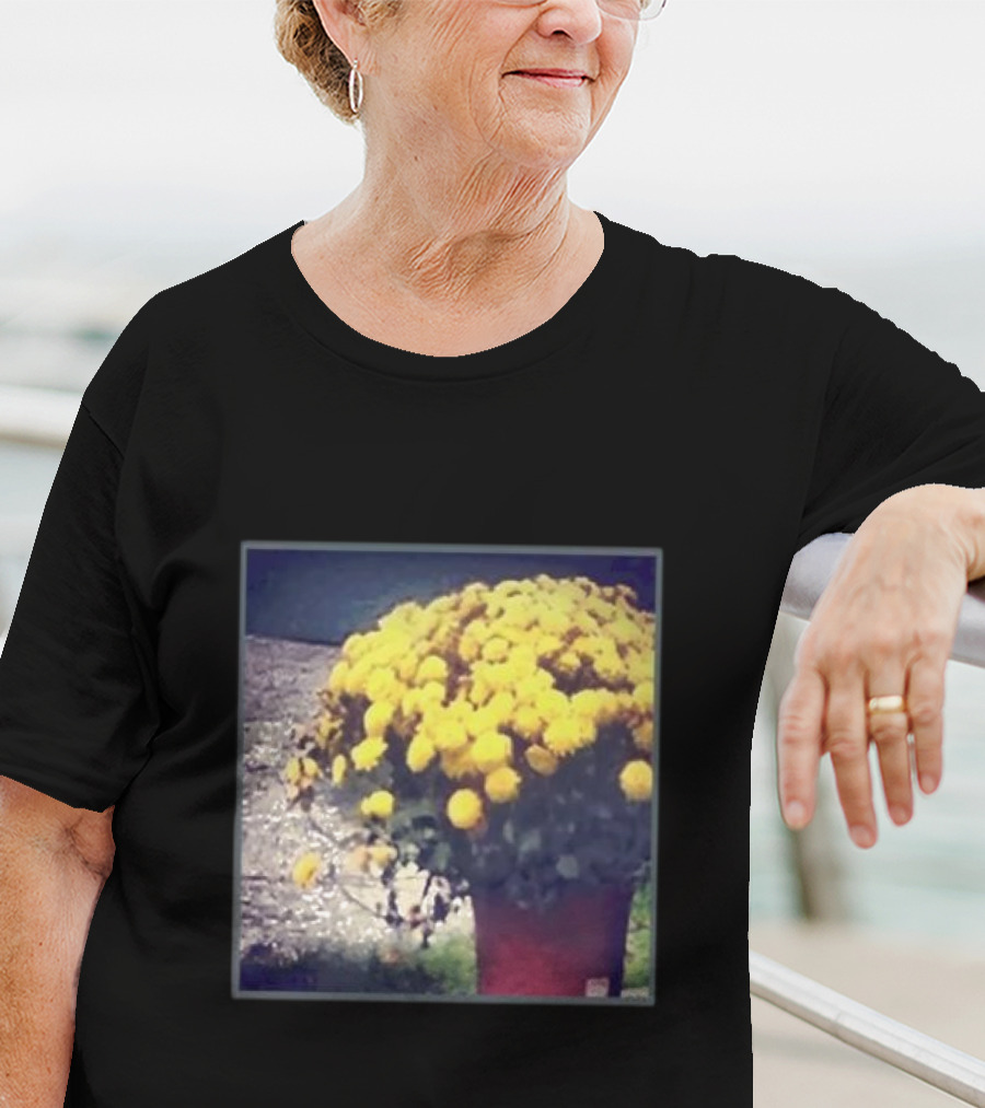 Frnkiero And The Cellabration Yellow Flowers Photography T-Shirt