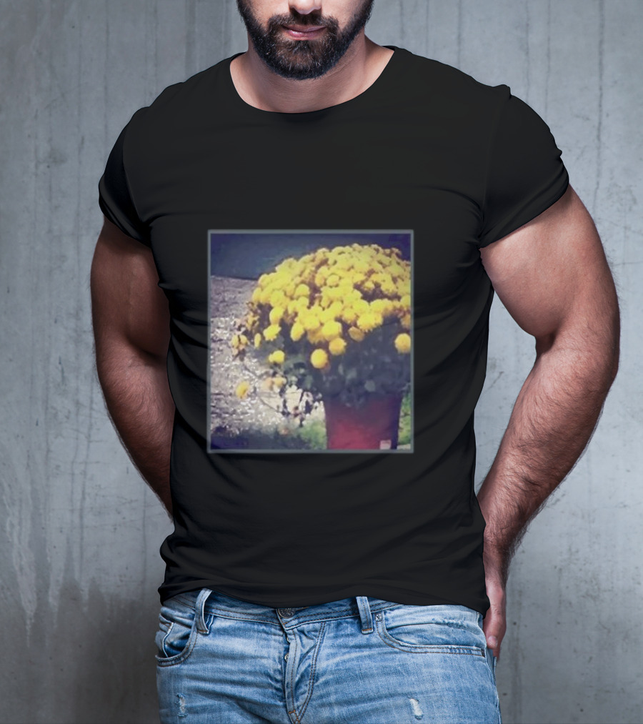 Frnkiero And The Cellabration Yellow Flowers Photography T-Shirt