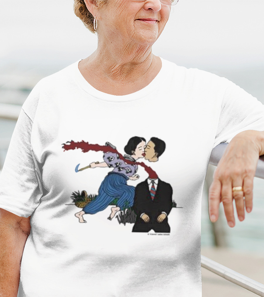 Geordie Greep The New Sound Kiss And Scarf Metaphor T-Shirt