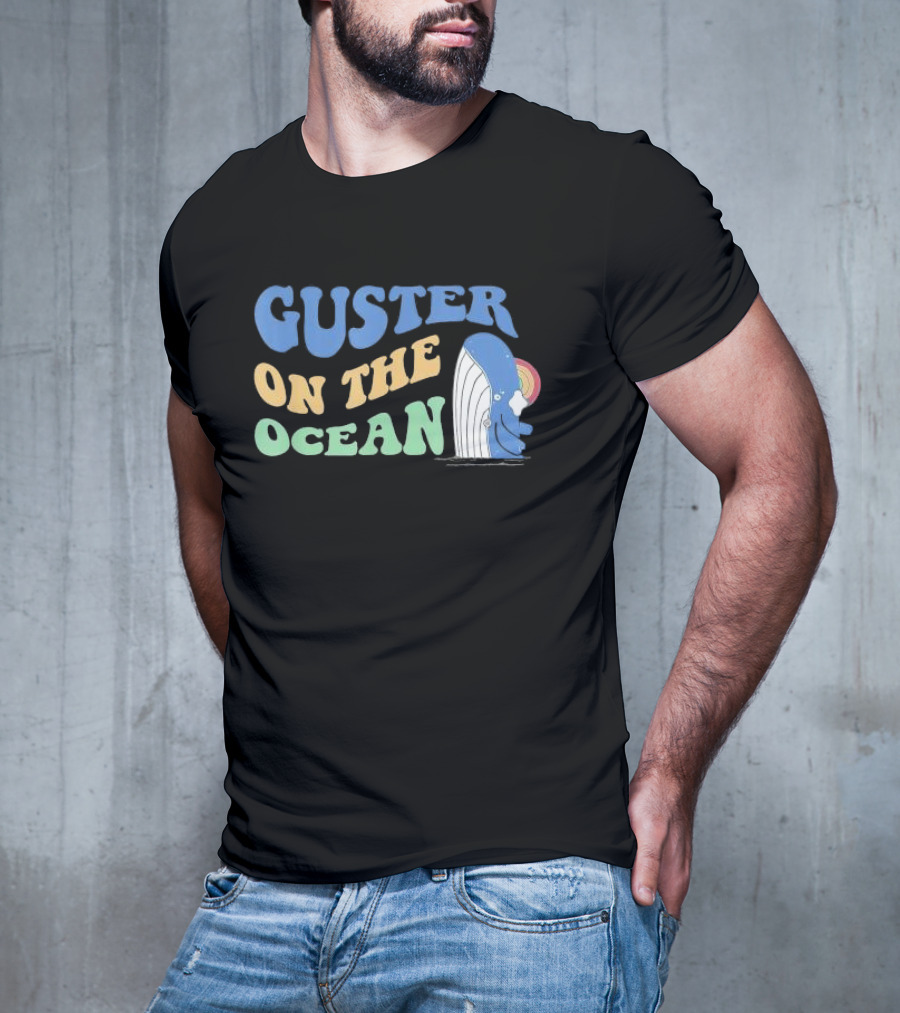 Guster On The Ocean Dolphin Groovy T-Shirt