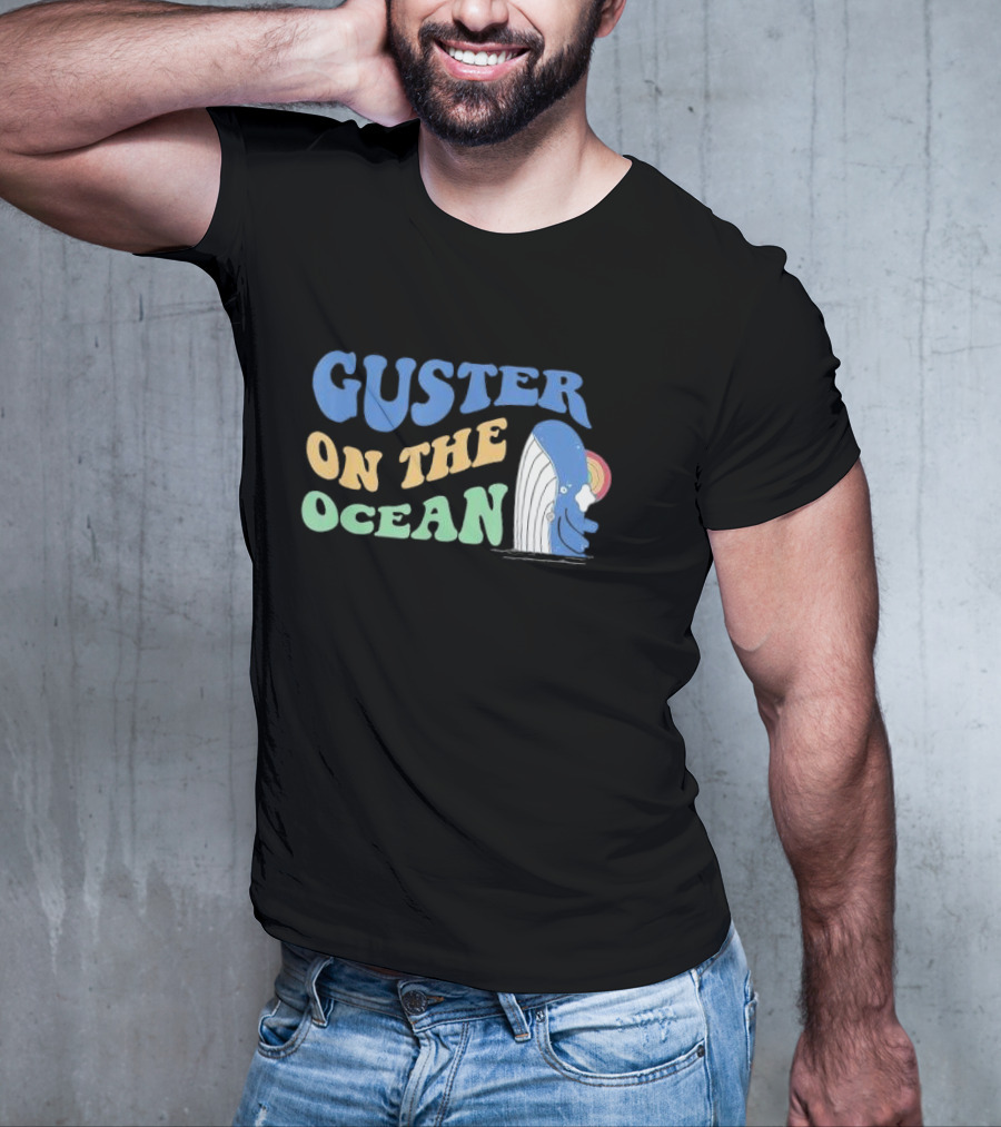 Guster On The Ocean Dolphin Groovy T-Shirt