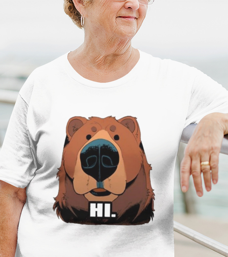 HI BYE BEAR HI T-Shirt