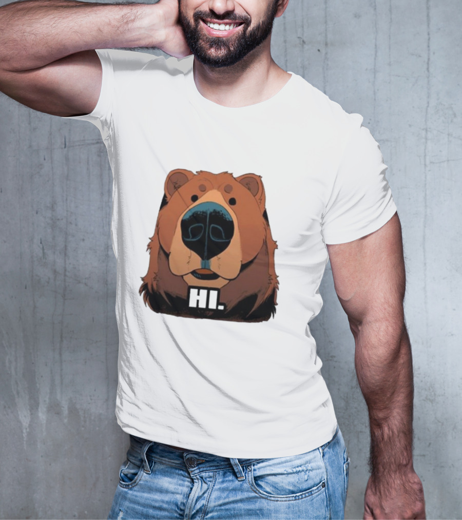 HI BYE BEAR HI T-Shirt