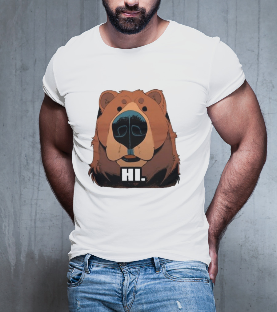 HI BYE BEAR HI T-Shirt