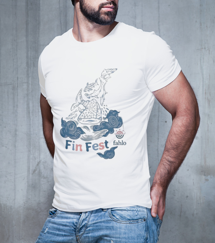 Fahlo Fin Fest Event Kaitlyn Clouds T-Shirt