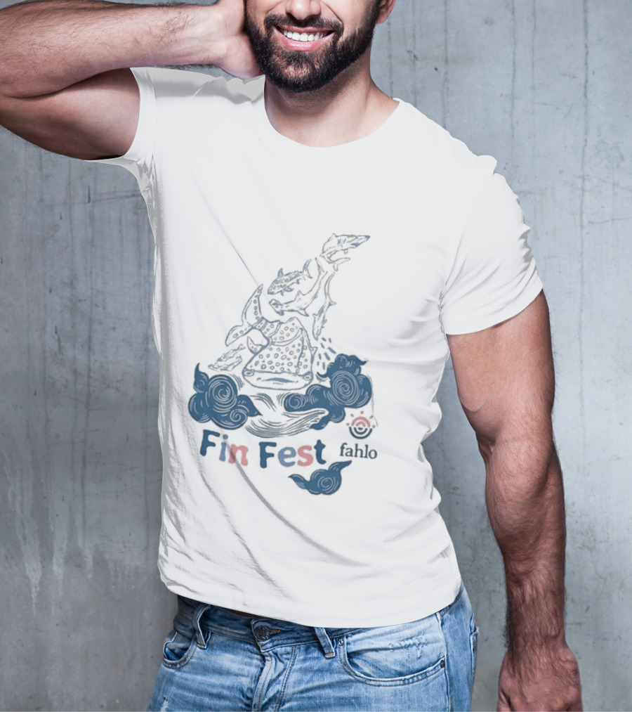 Fahlo Fin Fest Event Kaitlyn Clouds T-Shirt