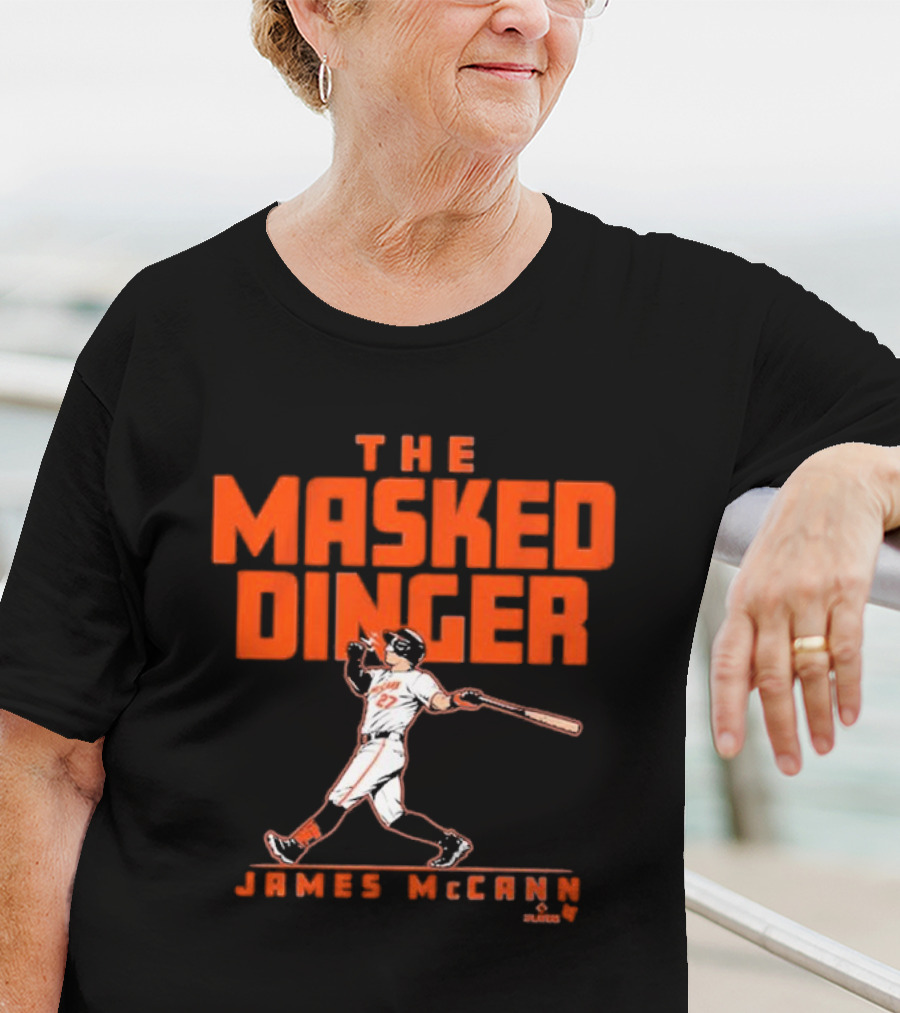 James McCann The Masked Dinger Baseball Player T-Shirt