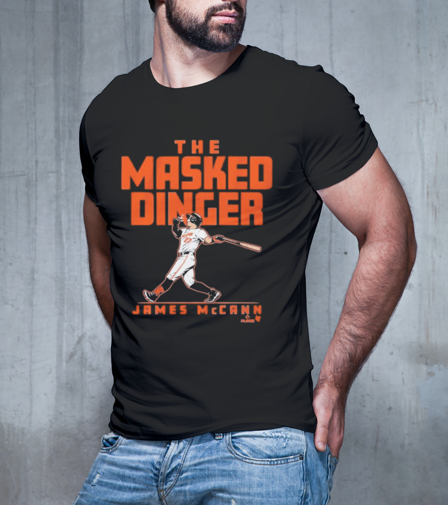James McCann The Masked Dinger Baseball Player T-Shirt