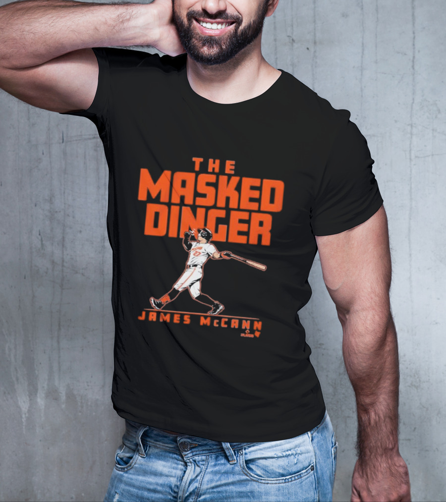 James McCann The Masked Dinger Baseball Player T-Shirt