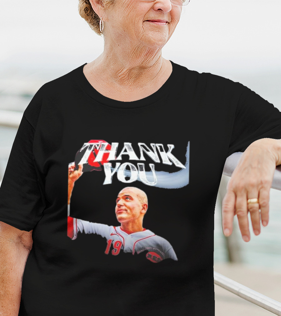Joey Votto 19 Thank You Reds Baseball T-Shirt