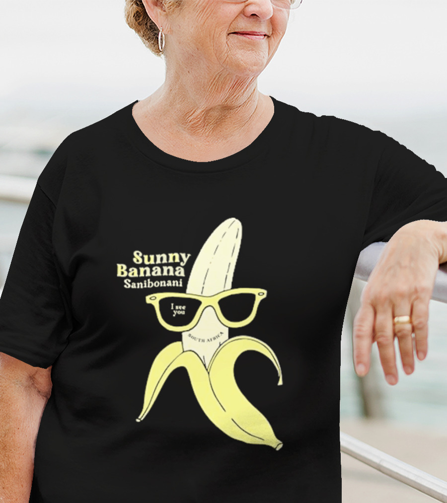 Sunny Banana Sanibonani I See You South Africa T-Shirt