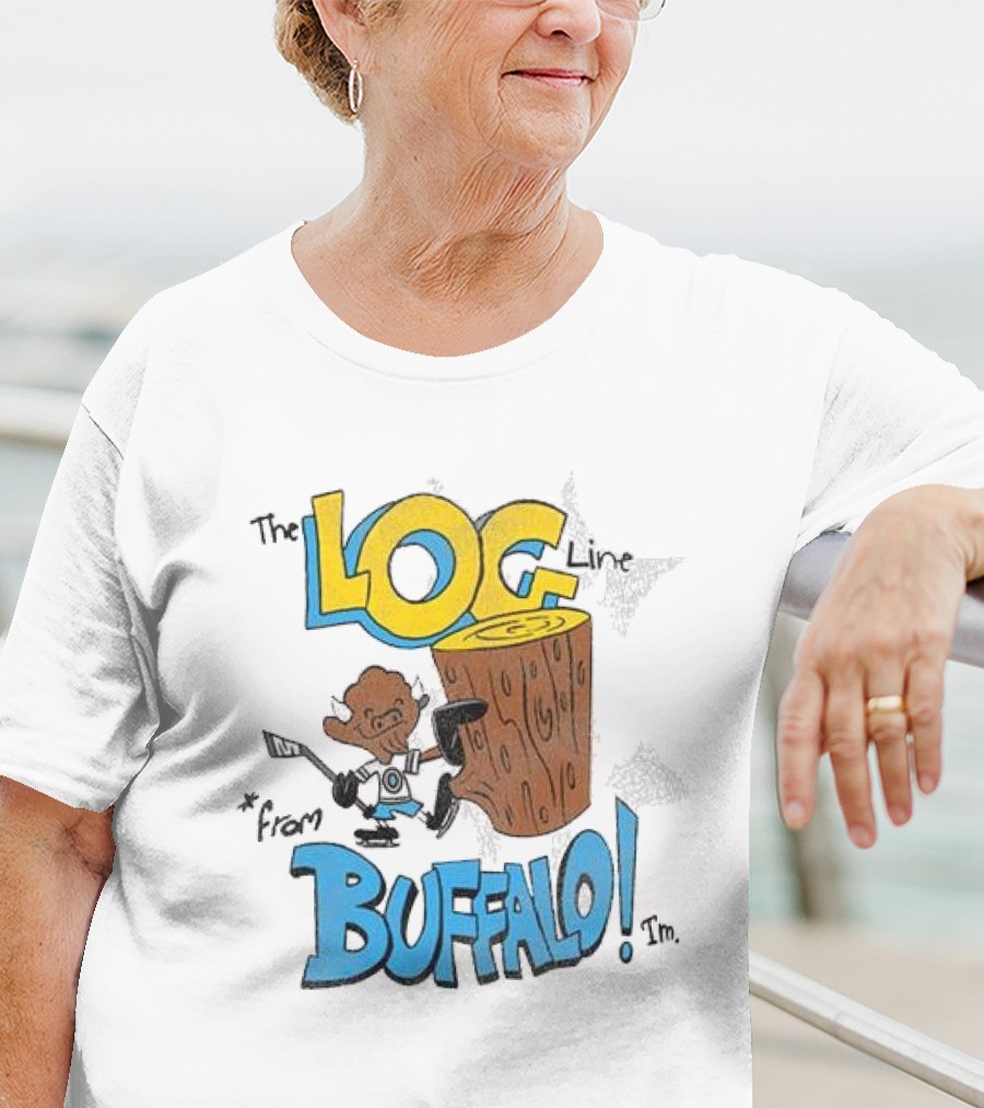 The Log Line From Buffalo Joe Lodico Buffalo Bills T-Shirt