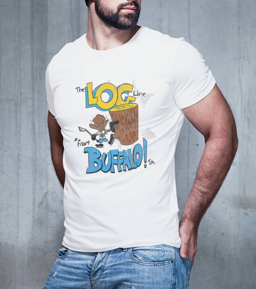 The Log Line From Buffalo Joe Lodico Buffalo Bills T-Shirt