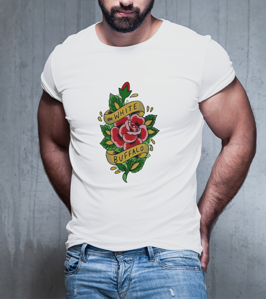 The White Buffalo Rose Tattoo T-Shirt