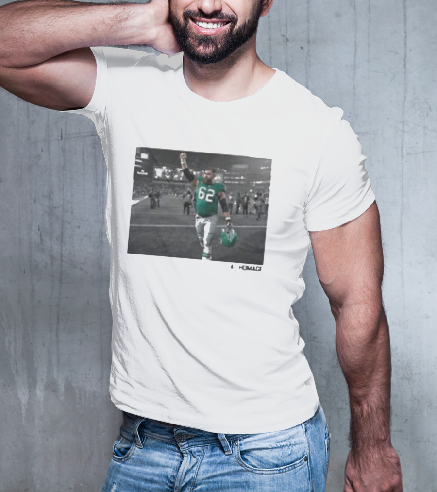 Travis Kelce Jason Kelce Pay Homage Number 62 Football Stadium T-Shirt