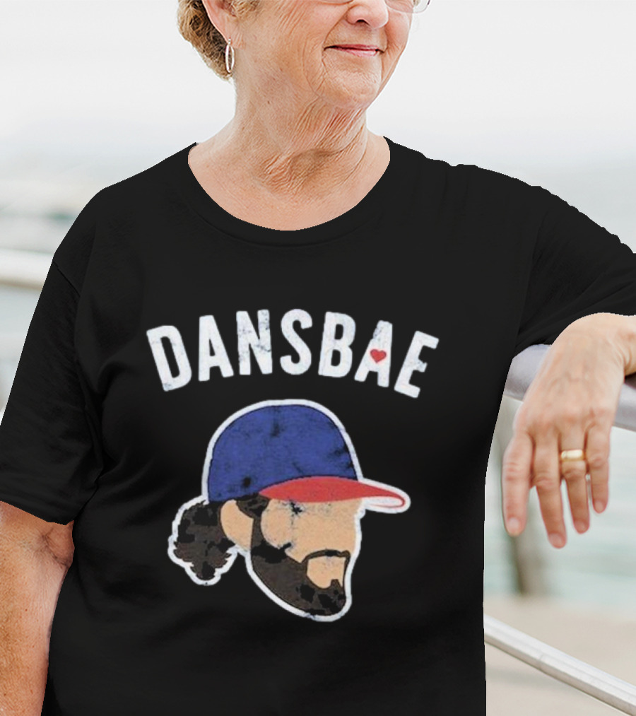 Dansbae Dansby Swanson Baseball Cap With Heart T-Shirt