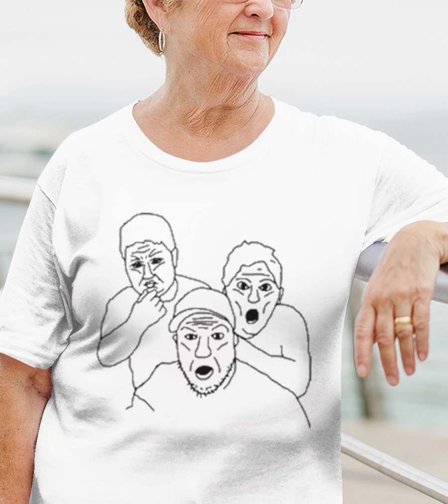 Wojack Rizz Meme Faces T-Shirt