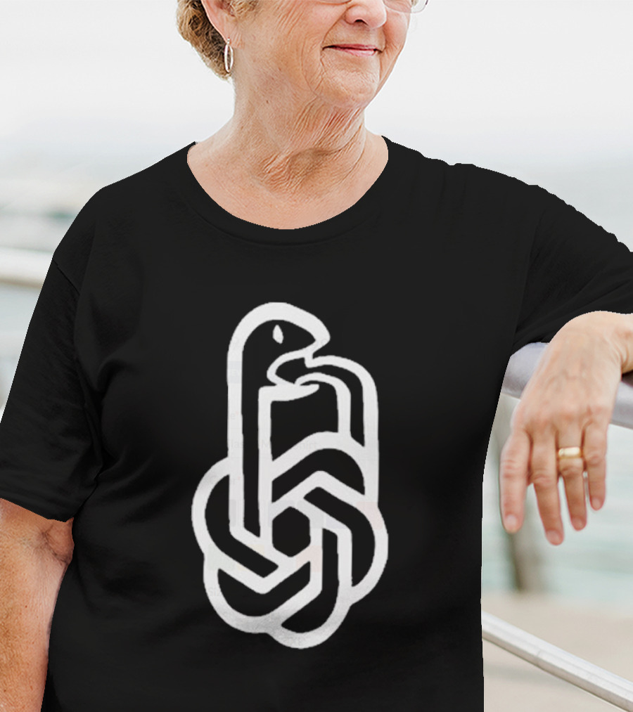 Aravind Srinivas Snake AI Knot T-Shirt