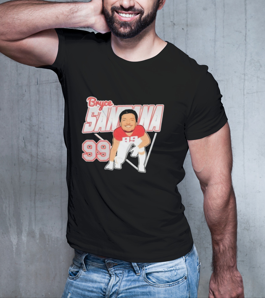 Bryce Santana 99 Football T-Shirt