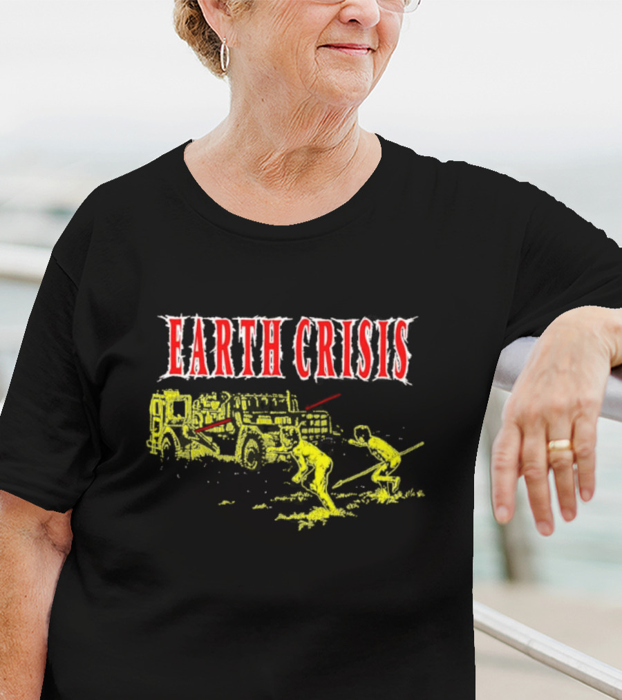 EARTH CRISIS Death Machines Human Conflict Scene T-Shirt