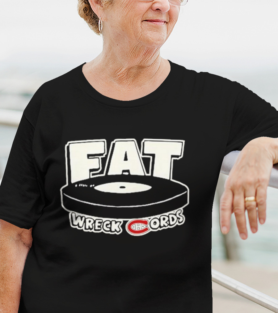 Fat Wreck Chords Habs Logo Mashup Let's Go Habs T-Shirt