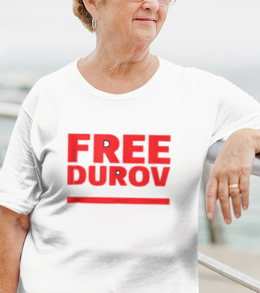 FREE DUROV PRIVACY IS NOT A CRIME T-Shirt