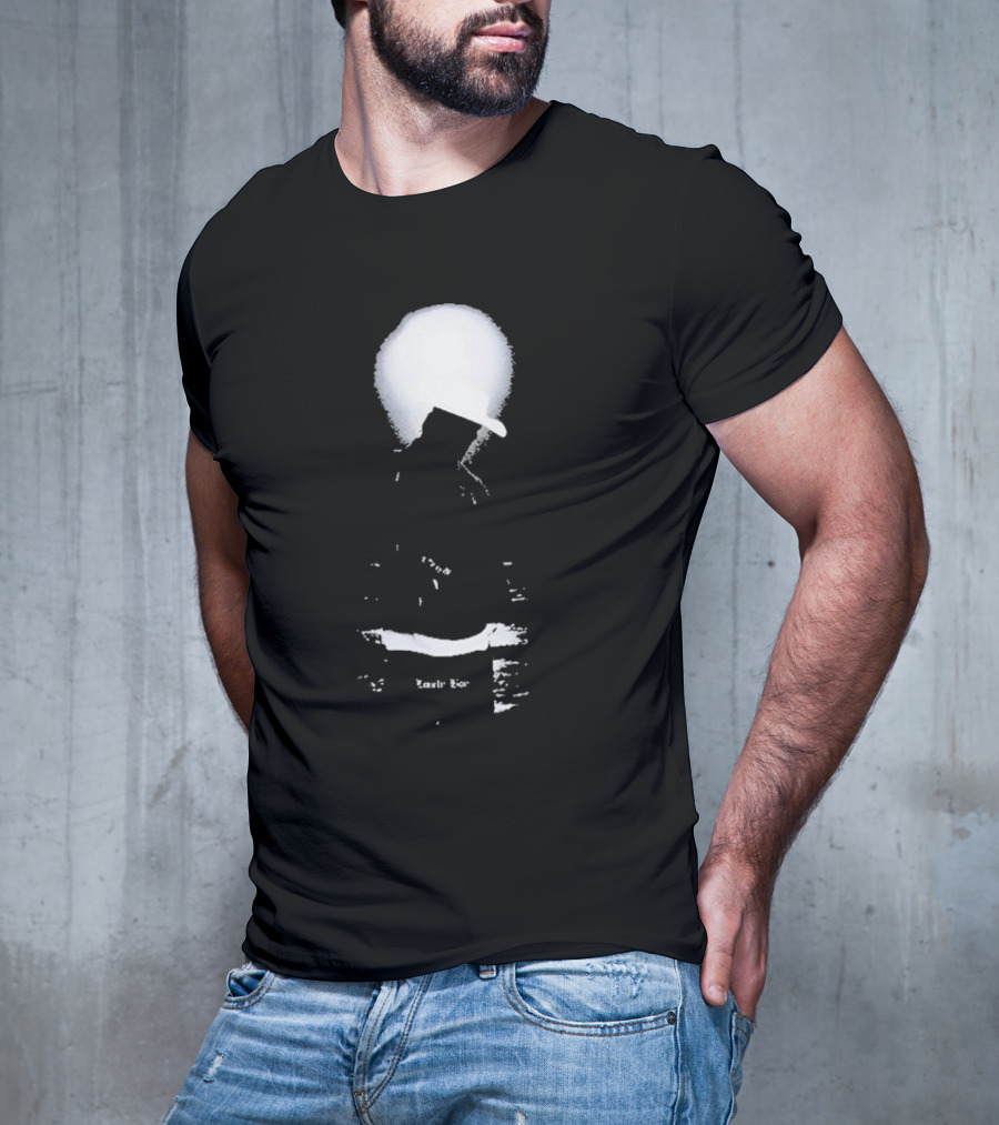 Lonely Boy Paradise Black Enigmatic Silhouette Hat Contrast T-Shirt