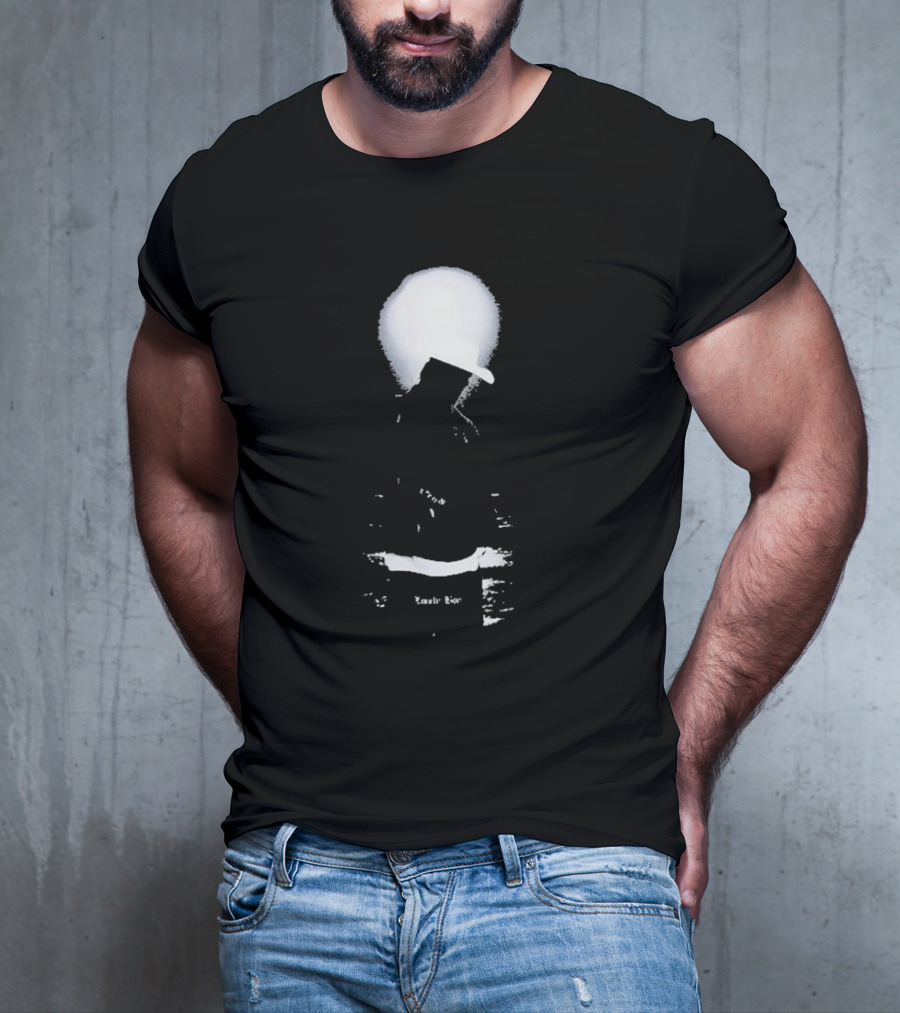 Lonely Boy Paradise Black Enigmatic Silhouette Hat Contrast T-Shirt