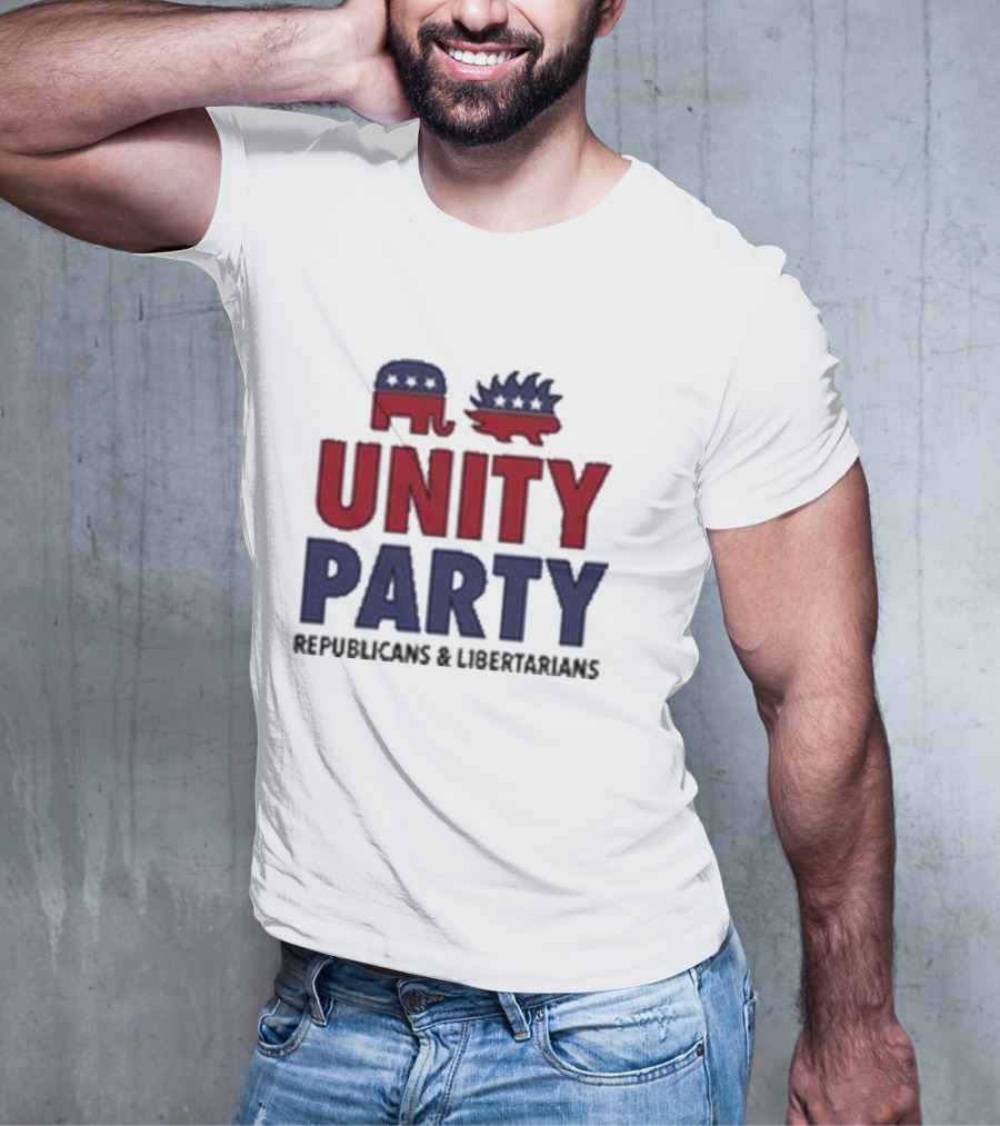 Unity Party Republicans And Libertarians T-Shirt