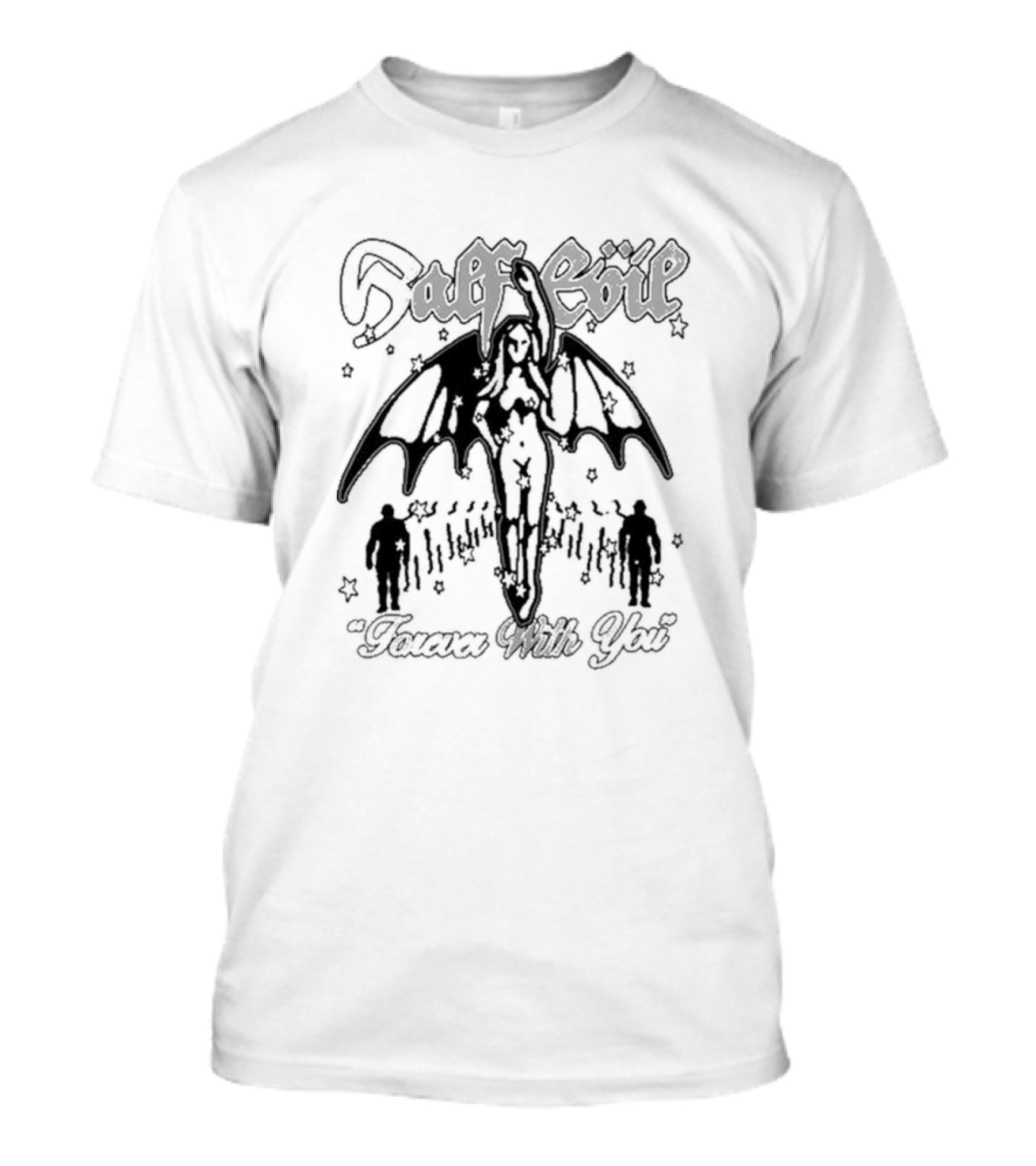 Half Evil Forever With You Dark Angel T-Shirt