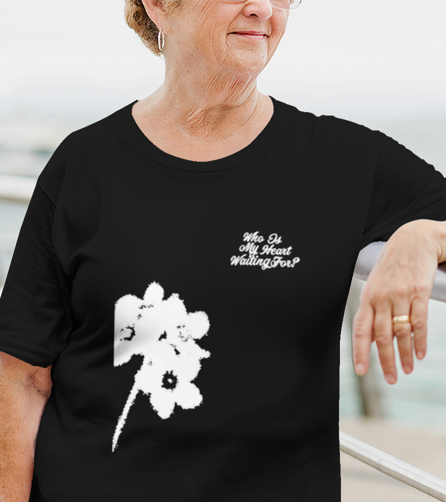 Park Jimin Who Is My Heart Waiting For Floral T-Shirt