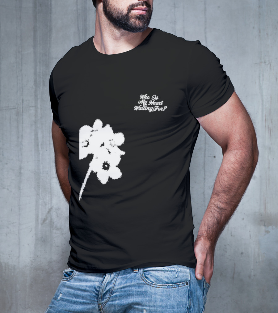 Park Jimin Who Is My Heart Waiting For Floral T-Shirt