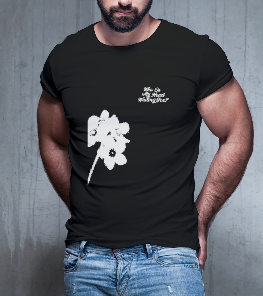 Park Jimin Who Is My Heart Waiting For Floral T-Shirt