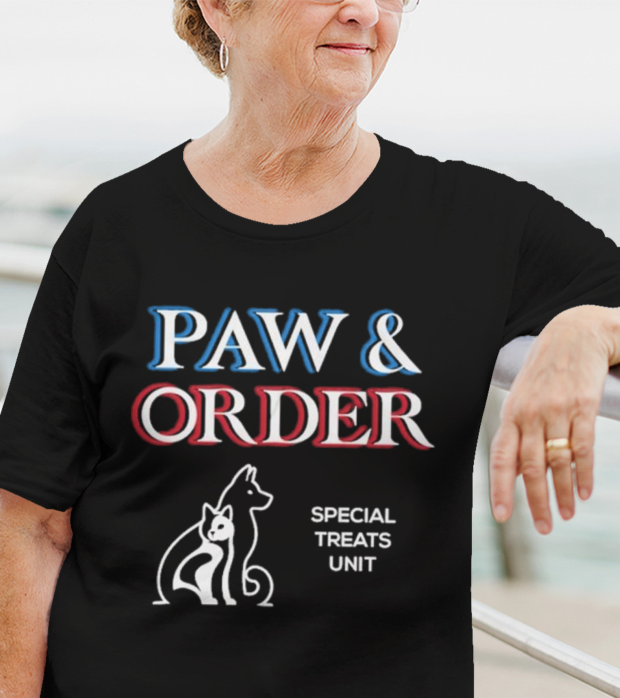 Paw And Order Special Treats Unit Dog Cat T-Shirt