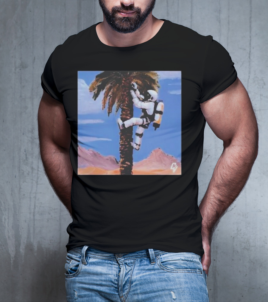 Reasonable Doubt S02 Mckinley Freeman Astronaut Climbing Palm T-Shirt