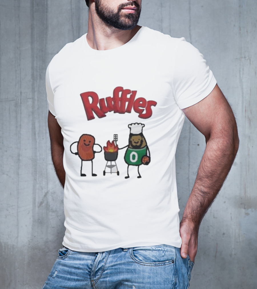 Ruffles Jayson Potatum Chef BBQ Basketball T-Shirt